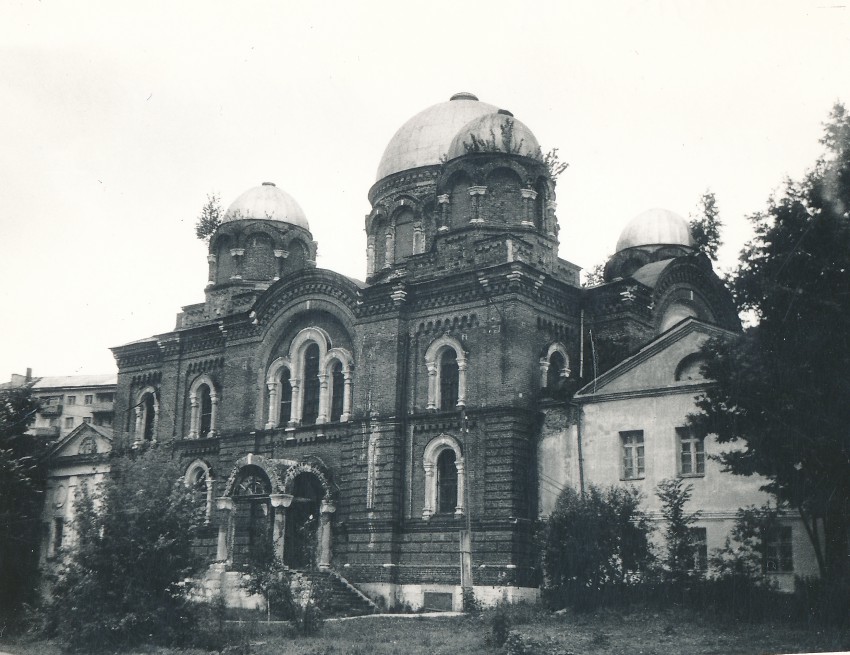 Калуга. Казанский монастырь (старый). Собор Казанской иконы Божией Матери. фасады