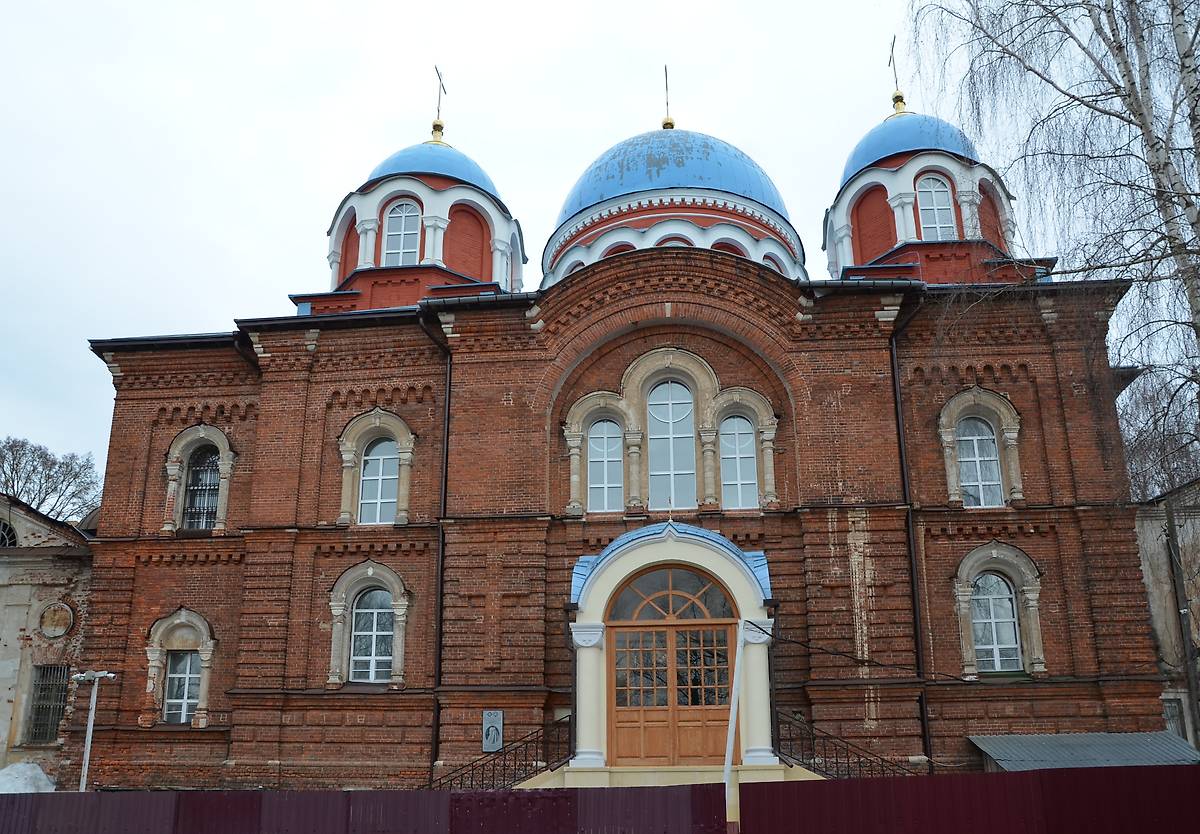 фасады. Казанский монастырь (старый). Собор Казанской иконы Божией Матери, Калуга (Калуга, город, Калужская область)
