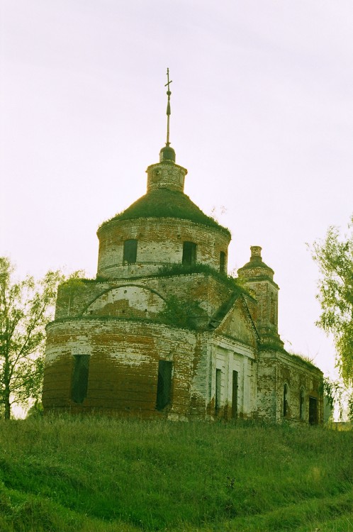 Петраково. Церковь Николая Чудотворца. фасады, северо-восточный фасад
