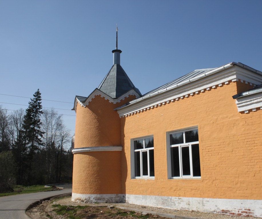Троице-Одигитриевская Зосимова пустынь, Зосимова пустынь (Троицкий административный округ (ТАО), г. Москва). дополнительная информация, Юго-западная башня ограды