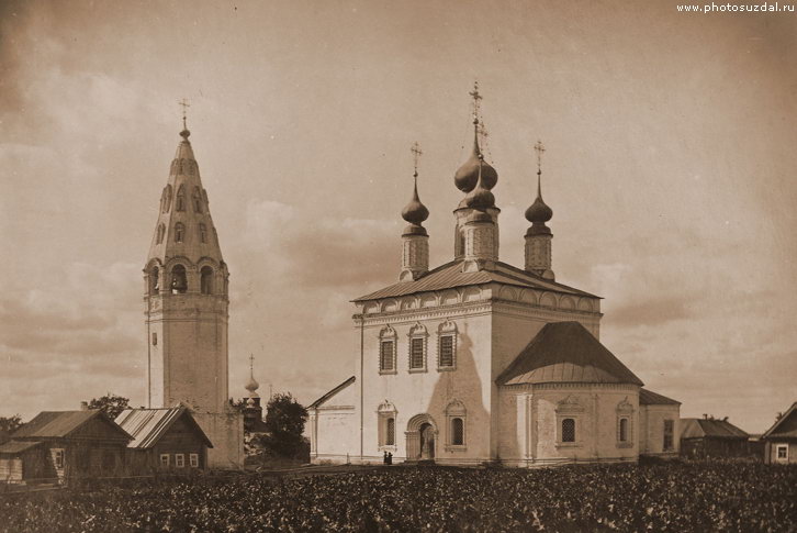 Александровский мужской монастырь, Суздаль (Суздальский район, Владимирская область). архивная фотография, Фото с photosuzdal.ru Фото начала 20-го века