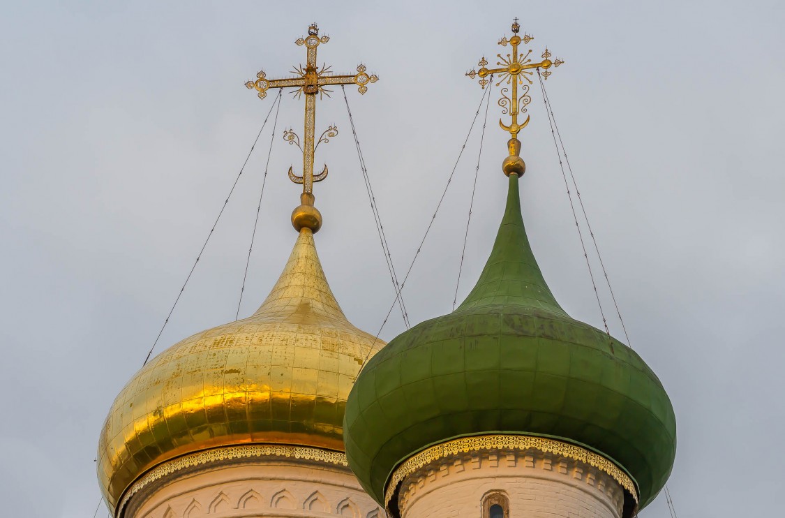 Суздаль. Спасо-Евфимиевский монастырь. Собор Спаса Преображения. архитектурные детали