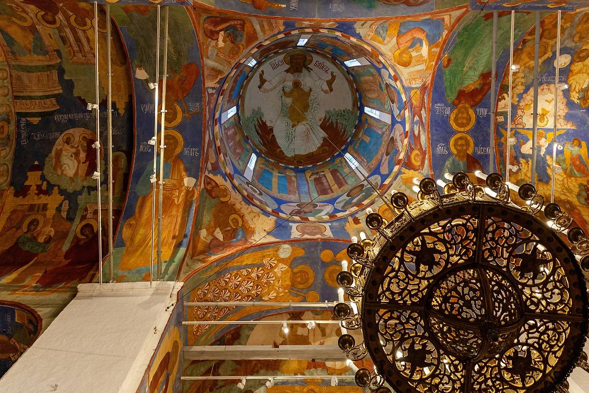 интерьер и убранство. Спасо-Евфимиевский монастырь. Собор Преображения Господня, Суздаль (Суздальский район, Владимирская область)