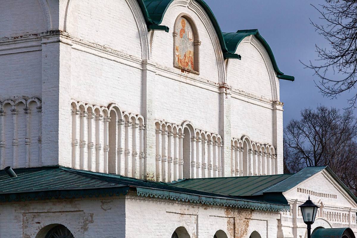 архитектурные детали. Спасо-Евфимиевский монастырь. Собор Преображения Господня, Суздаль (Суздальский район, Владимирская область)