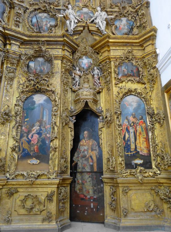 Троице-Гледенский монастырь. Собор Троицы Живоначальной, Морозовица (Великоустюгский район, Вологодская область). интерьер и убранство, южные двери