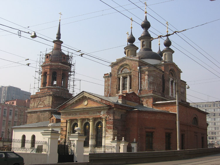 Церковь Покрова Пресвятой Богородицы в Красном селе, Басманный (Центральный административный округ (ЦАО), г. Москва). фасады