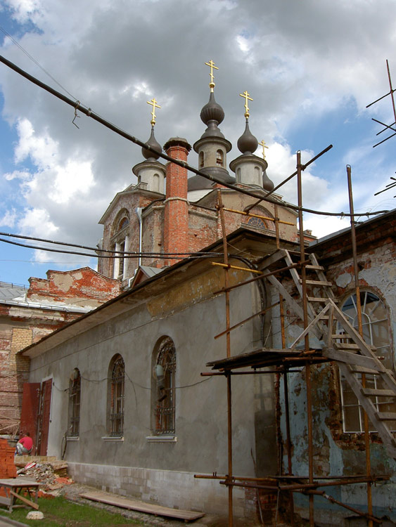 Басманный. Церковь Покрова Пресвятой Богородицы в Красном селе. архитектурные детали