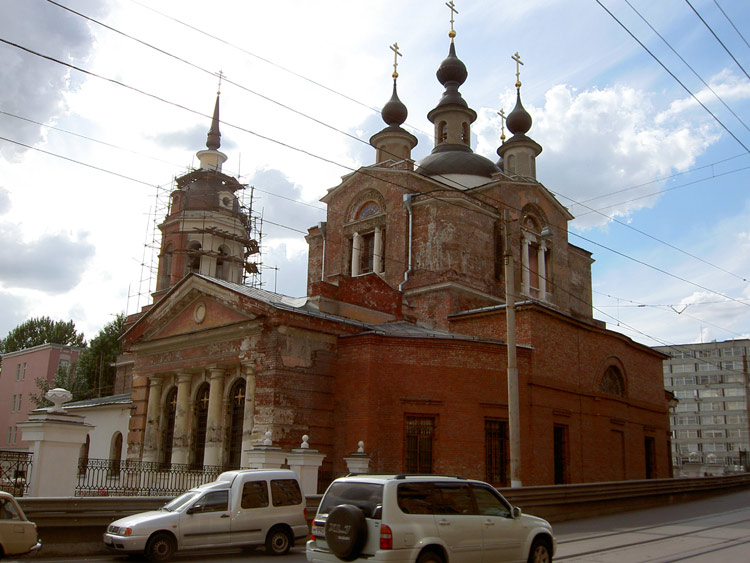 Басманный. Церковь Покрова Пресвятой Богородицы в Красном селе. фасады