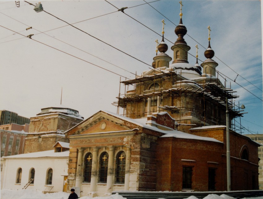 Церковь Покрова Пресвятой Богородицы в Красном селе, Басманный (Центральный административный округ (ЦАО), г. Москва). фасады
