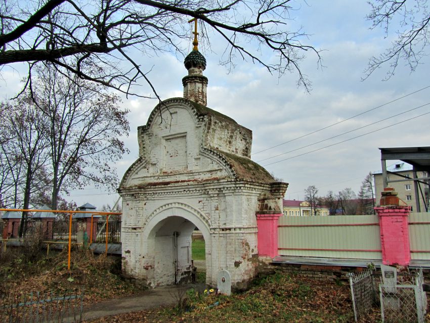 Церковь Троицы Живоначальной, Балахна (Балахнинский район, Нижегородская область). дополнительная информация, северо-восточнык ворота, внутренняя сторона
