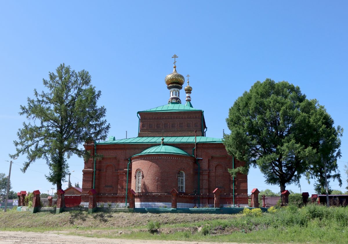 Церковь Успения Пресвятой Богородицы, Петушки (Петушинский район, Владимирская область). фасады, Вид с востока