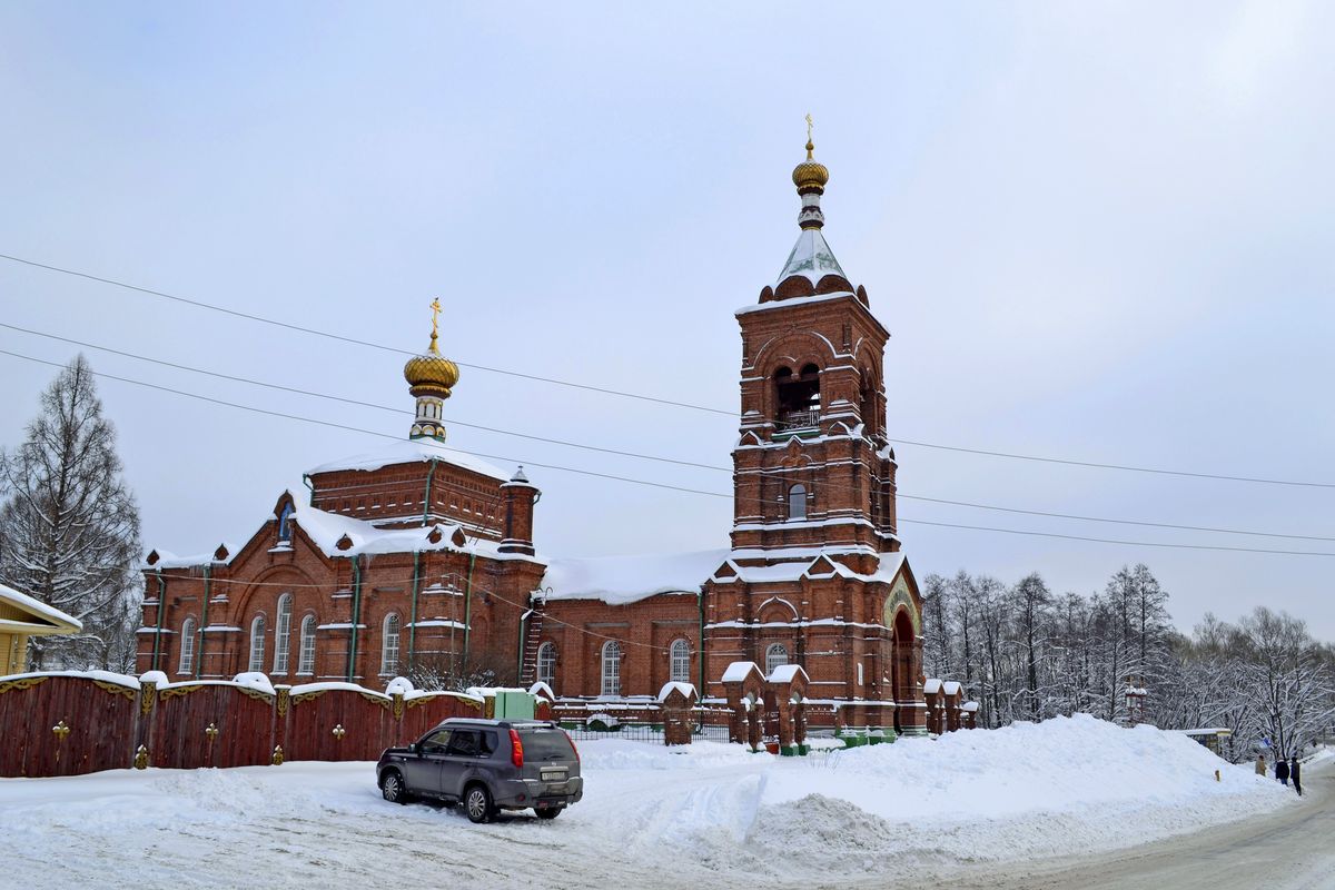фасады. Церковь Успения Пресвятой Богородицы, Петушки (Петушинский район, Владимирская область)