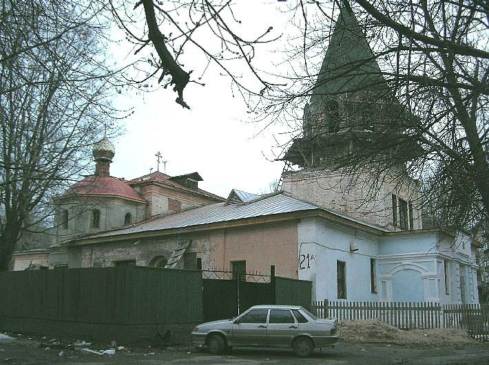 Нижегородский район. Церковь Похвалы Пресвятой Богородицы. документальные фотографии