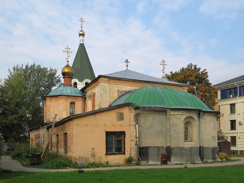 Нижегородский район. Церковь Похвалы Пресвятой Богородицы. документальные фотографии