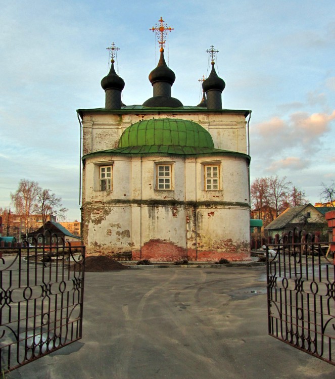 Церковь Покрова Пресвятой Богородицы, Балахна (Балахнинский район, Нижегородская область). фасады, вид с северо-востока