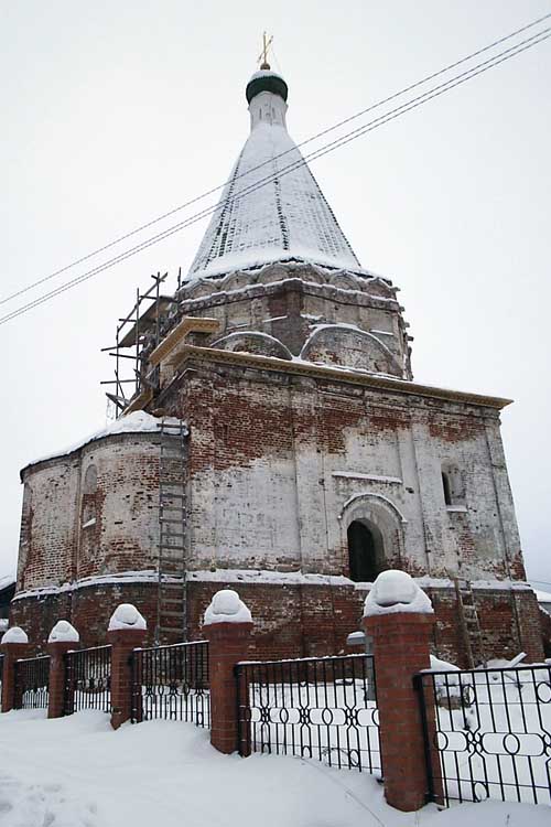 Балахна. Покровский монастырь. Церковь Николая Чудотворца. фасады