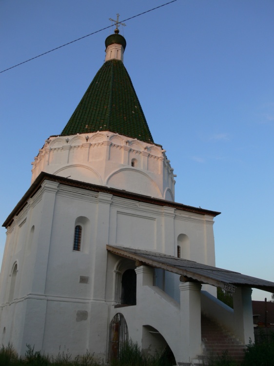 Балахна. Покровский монастырь. Церковь Николая Чудотворца. фасады, Никольская церковь Б.Покровского монастыря. 1552 г.