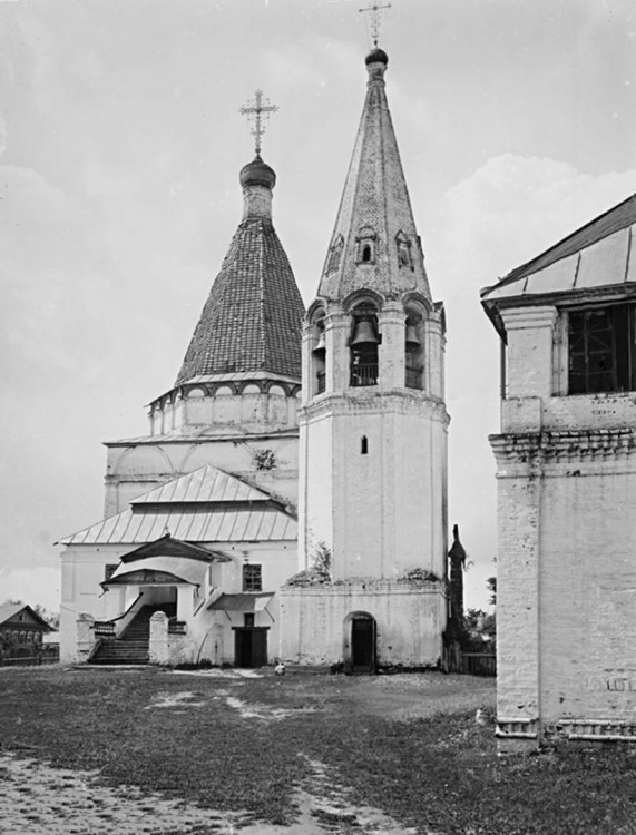 Балахна. Покровский монастырь. Церковь Николая Чудотворца. архивная фотография, Фото начала ХХ века