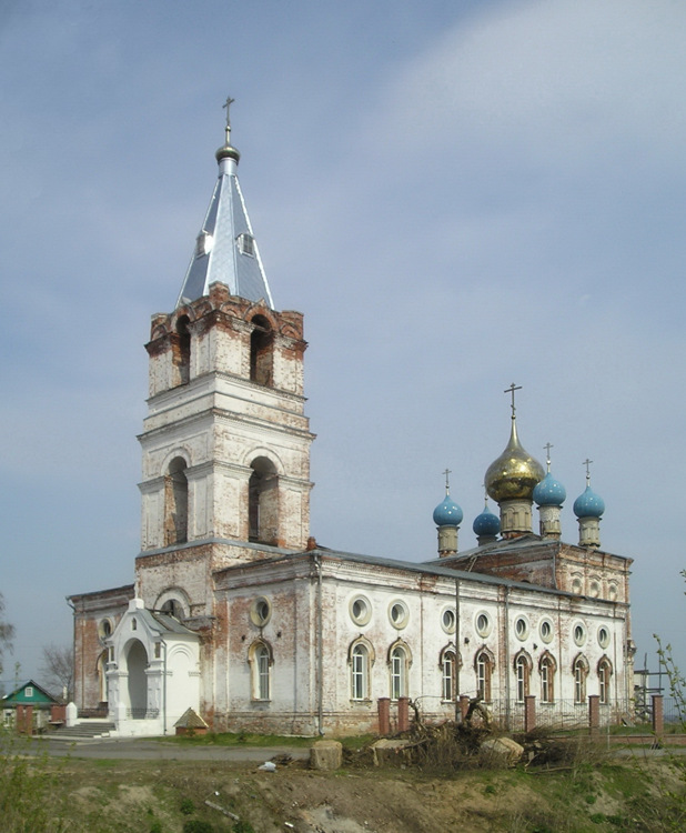 Церковь Михаила Архангела, Большое Козино (Балахнинский район, Нижегородская область). фасады