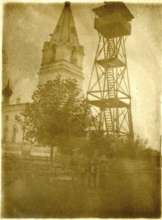 Большое Козино. Церковь Михаила Архангела. архивная фотография, Частная коллекция. Фото 1960-х годов