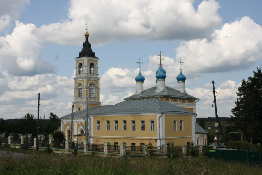 Лакинск. Церковь Казанской иконы Божией Матери. фасады