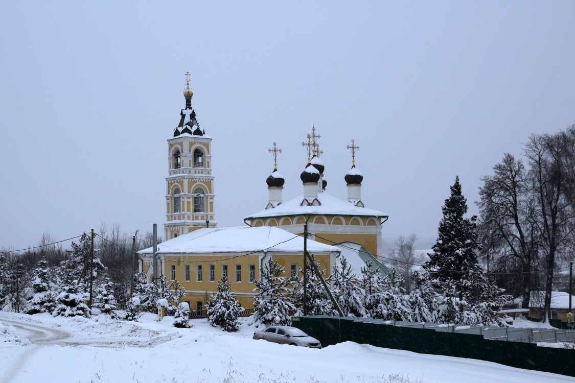 Церковь Казанской иконы Божией Матери, Лакинск (Собинский район, Владимирская область). общий вид в ландшафте