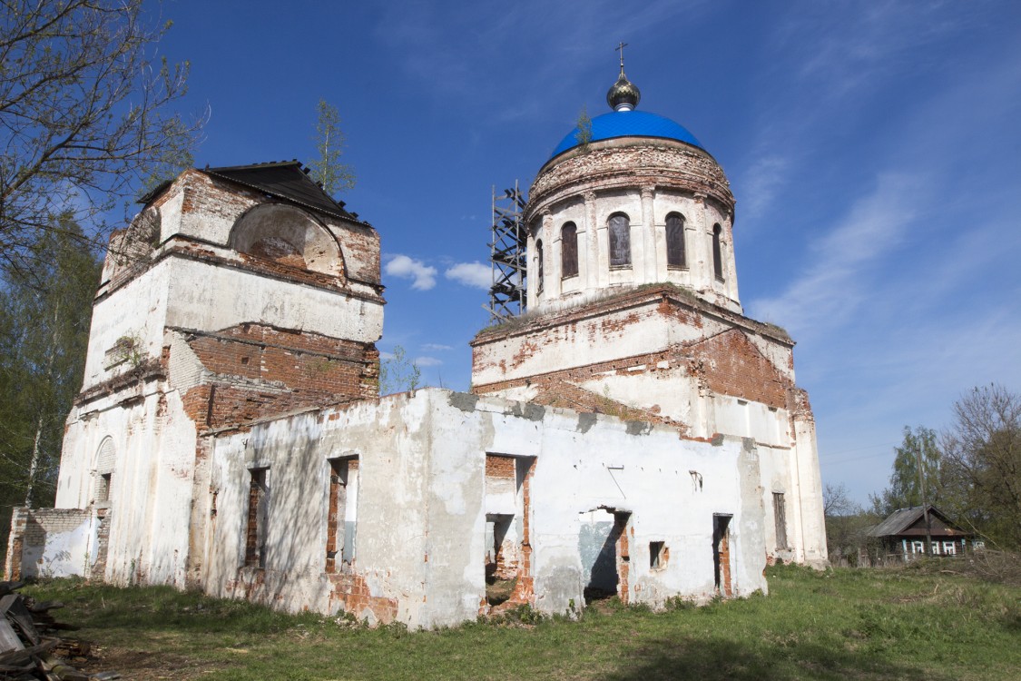 Церковь Рождества Христова, Хвощевка (Богородский район, Нижегородская область). фасады