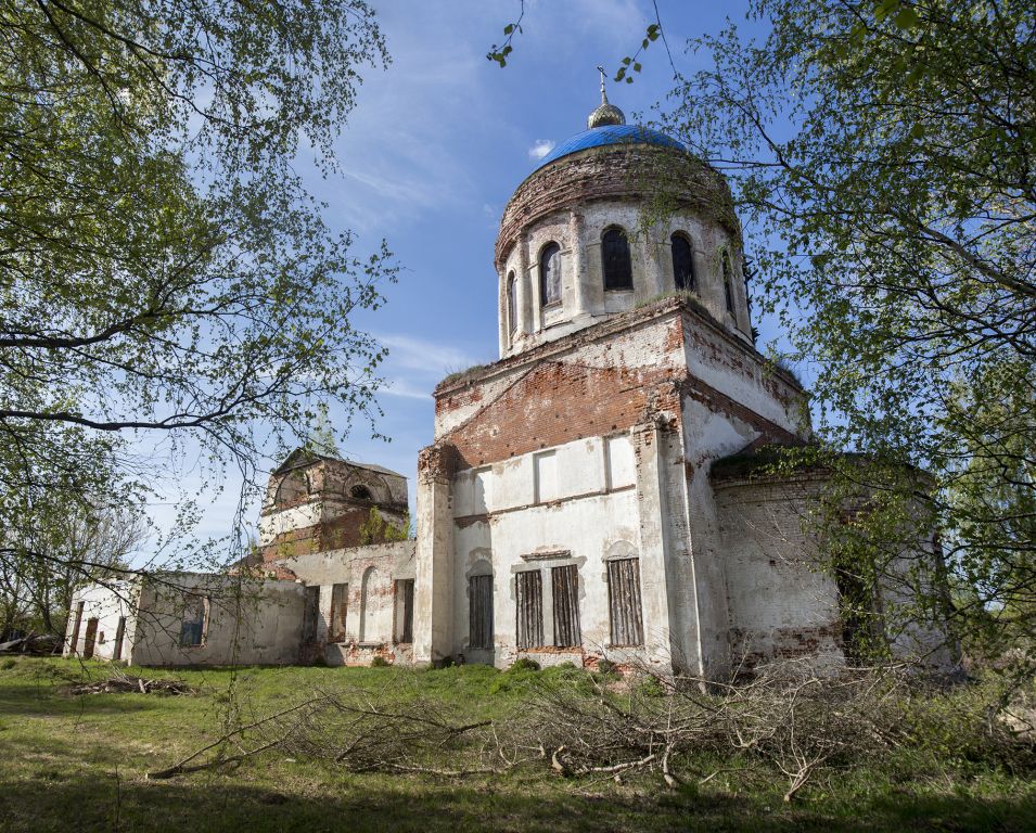 Хвощевка. Церковь Рождества Христова. фасады