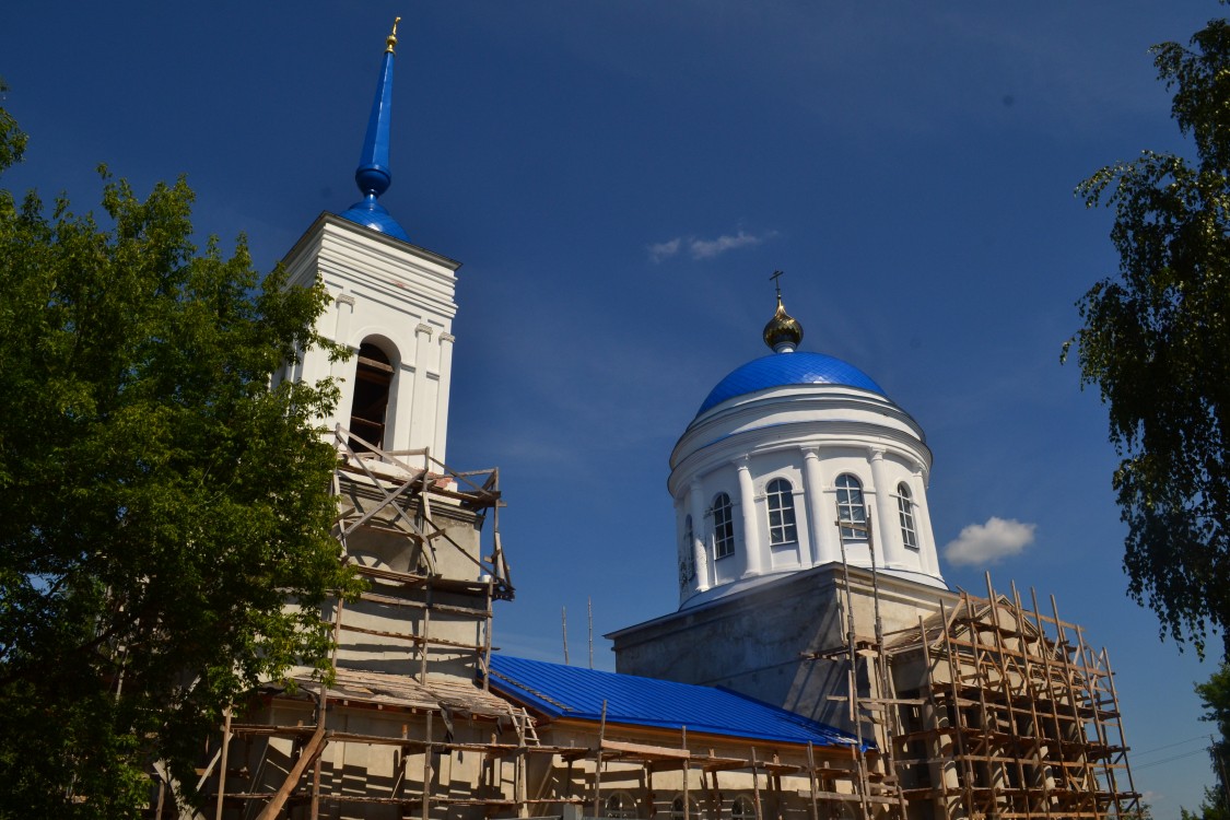 Церковь Рождества Христова, Хвощевка (Богородский район, Нижегородская область). фасады