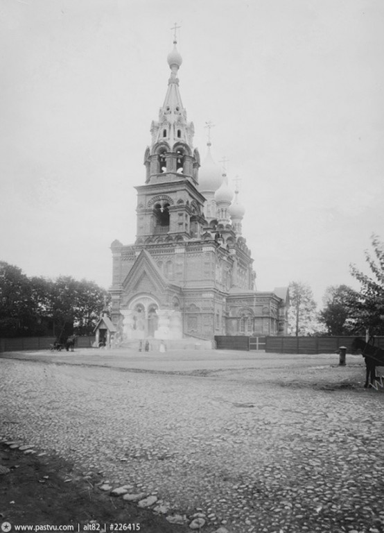 Нижегородский район. Церковь Спаса Всемилостивого на Полтавке. архивная фотография