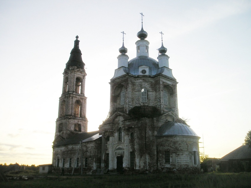 Церковь Преображения Господня, Вершилово (Чкаловск, город, Нижегородская область). фасады