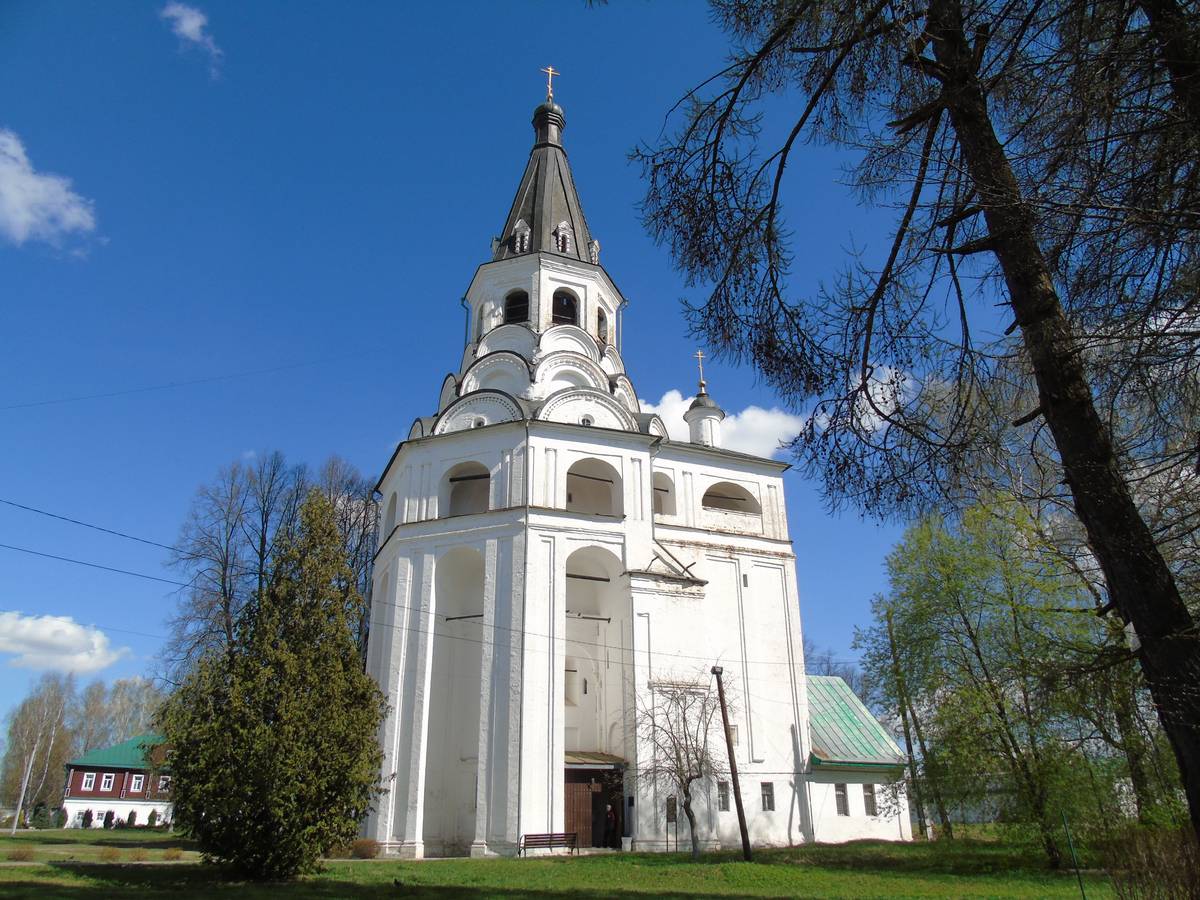 Успенский монастырь. Церковь-колокольня Распятия Христова, Александров (Александровский район, Владимирская область). фасады