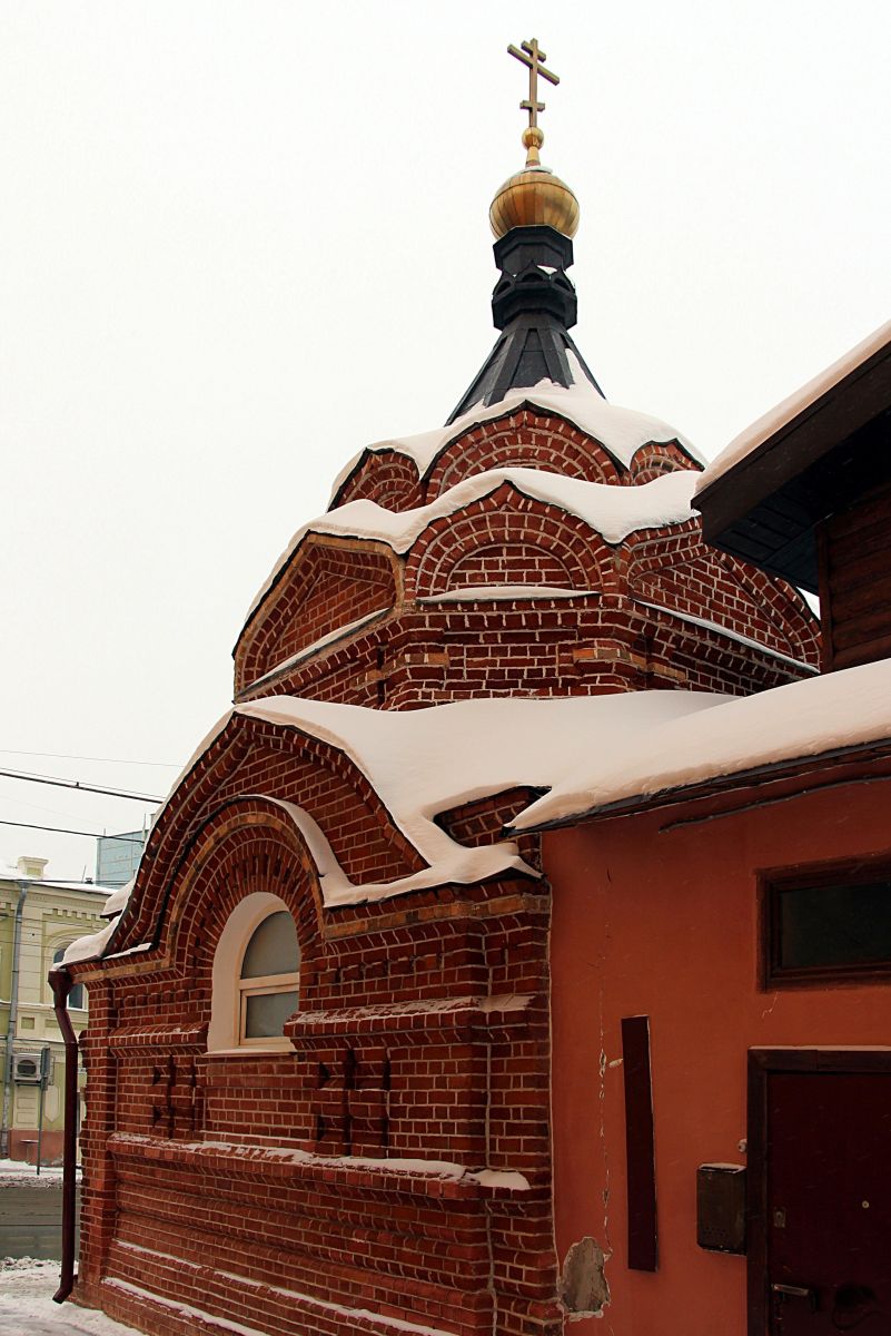 Нижегородский район. Часовня Казанской иконы Божией Матери у Ильинской решётки. фасады