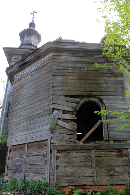Церковь Вознесения Господня (старая), Зарубино (Городецкий район, Нижегородская область). фасады