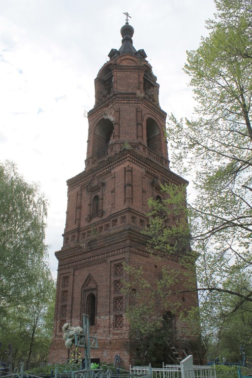 Церковь Вознесения Господня (старая), Зарубино (Городецкий район, Нижегородская область). фасады, Колокольня