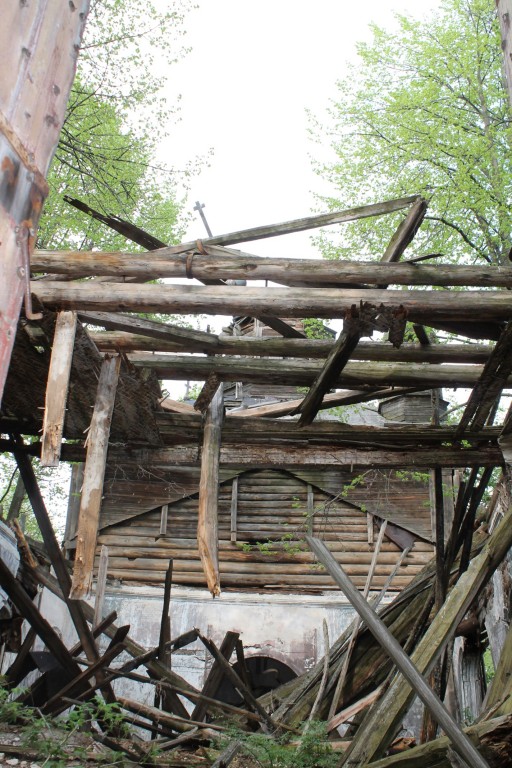 Церковь Вознесения Господня (старая), Зарубино (Городецкий район, Нижегородская область). интерьер и убранство
