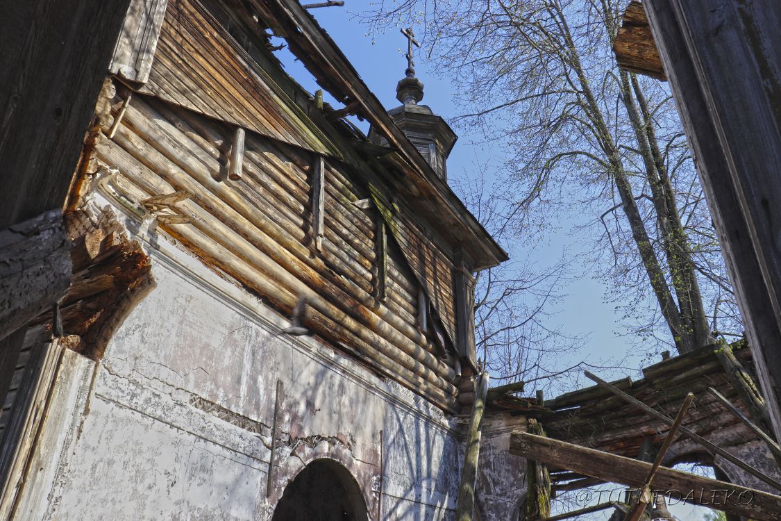 Церковь Вознесения Господня (старая), Зарубино (Городецкий район, Нижегородская область). архитектурные детали