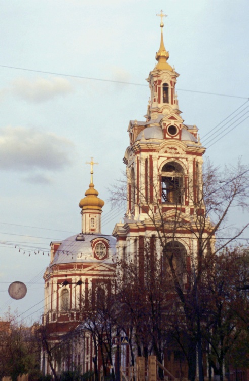 Церковь Никиты мученика (Владимирской иконы Божией Матери) в Старой Басманной слободе, Басманный (Центральный административный округ (ЦАО), г. Москва). фасады