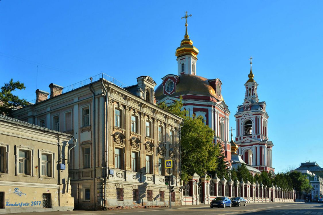 Церковь Никиты мученика (Владимирской иконы Божией Матери) в Старой Басманной слободе, Басманный (Центральный административный округ (ЦАО), г. Москва). фасады