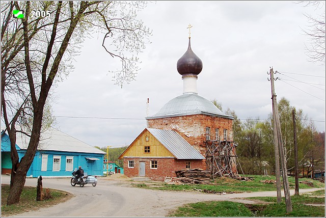 Церковь Вознесения Господня, Сновицы (Суздальский район, Владимирская область). фасады, Общий вид с юго-запада