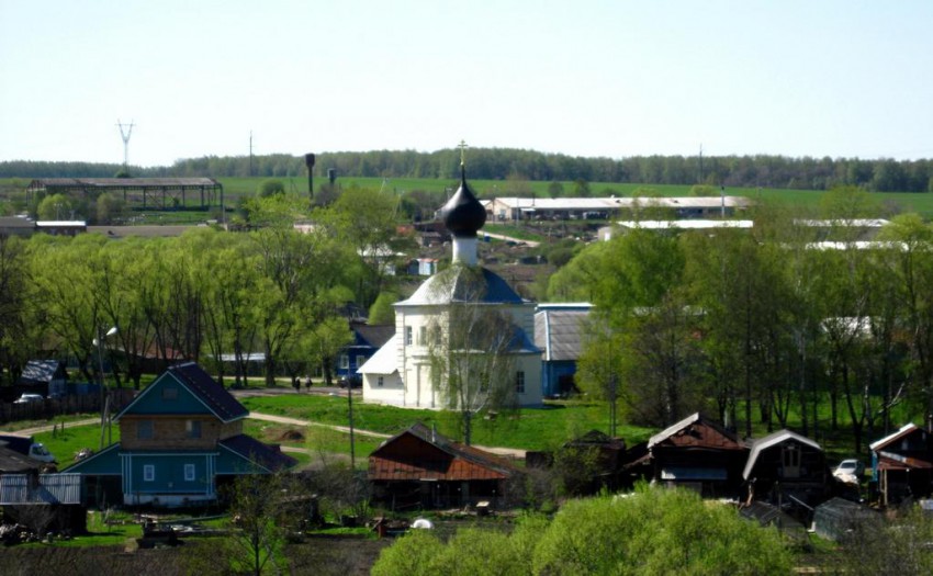 Сновицы. Церковь Вознесения Господня. фасады, вид с юго-востока 