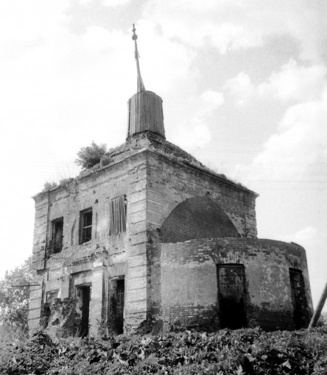 Сновицы. Церковь Вознесения Господня. архивная фотография