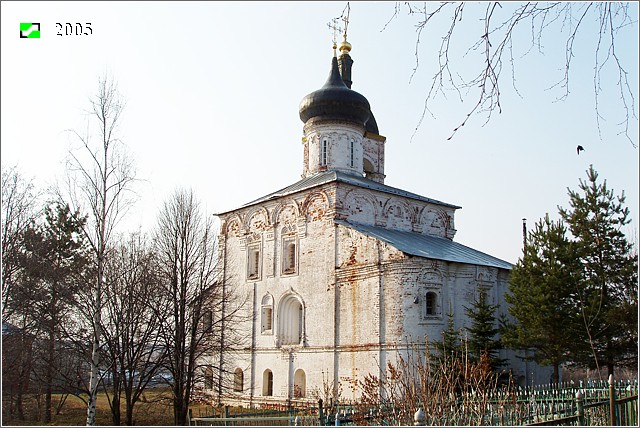 Благовещенский женский монастырь. Церковь Благовещения Пресвятой Богородицы, Сновицы (Суздальский район, Владимирская область). фасады, Общий вид с юго-востока