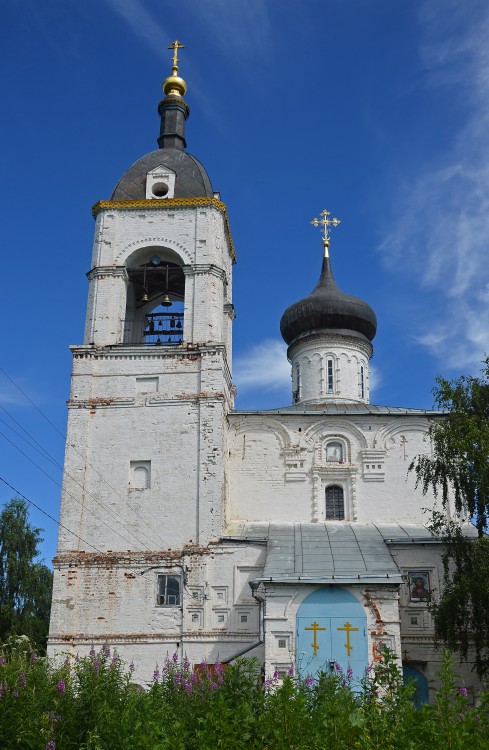 Благовещенский женский монастырь. Церковь Благовещения Пресвятой Богородицы, Сновицы (Суздальский район, Владимирская область). фасады