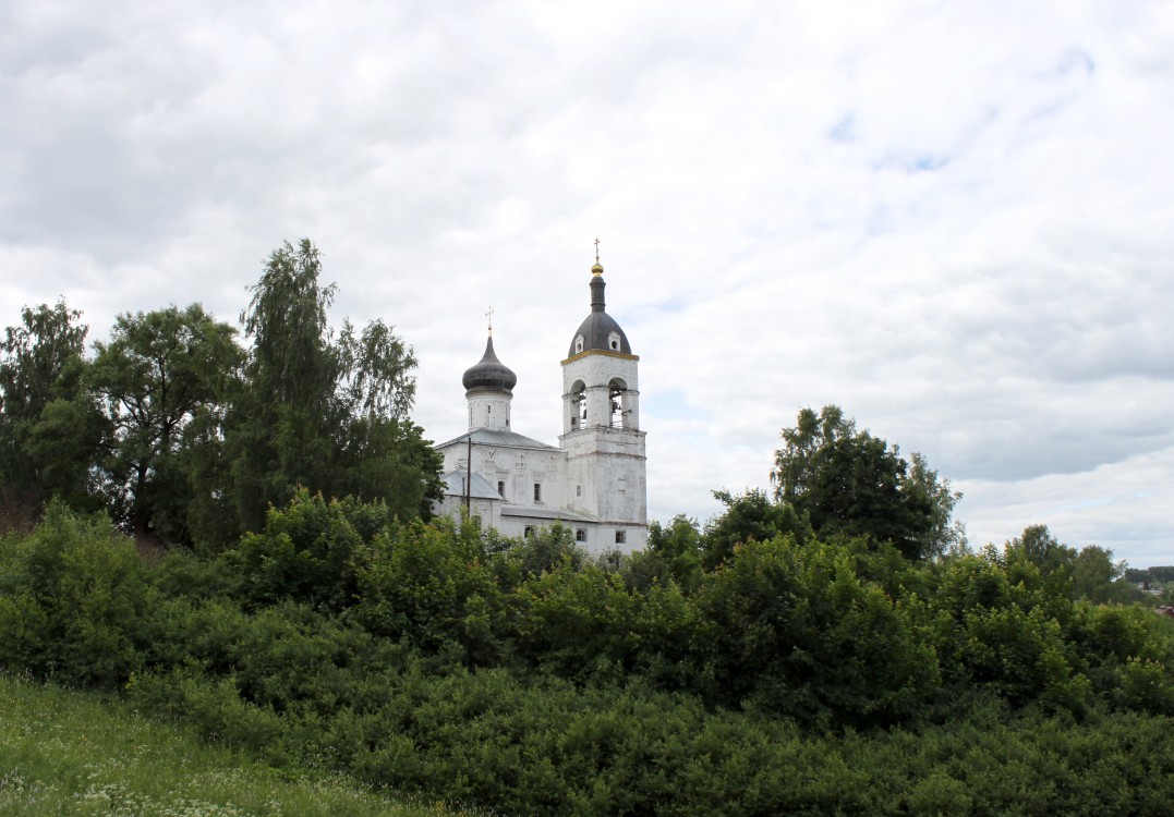 Сновицы. Благовещенский женский монастырь. Церковь Благовещения Пресвятой Богородицы. дополнительная информация, Вид с северо-востока