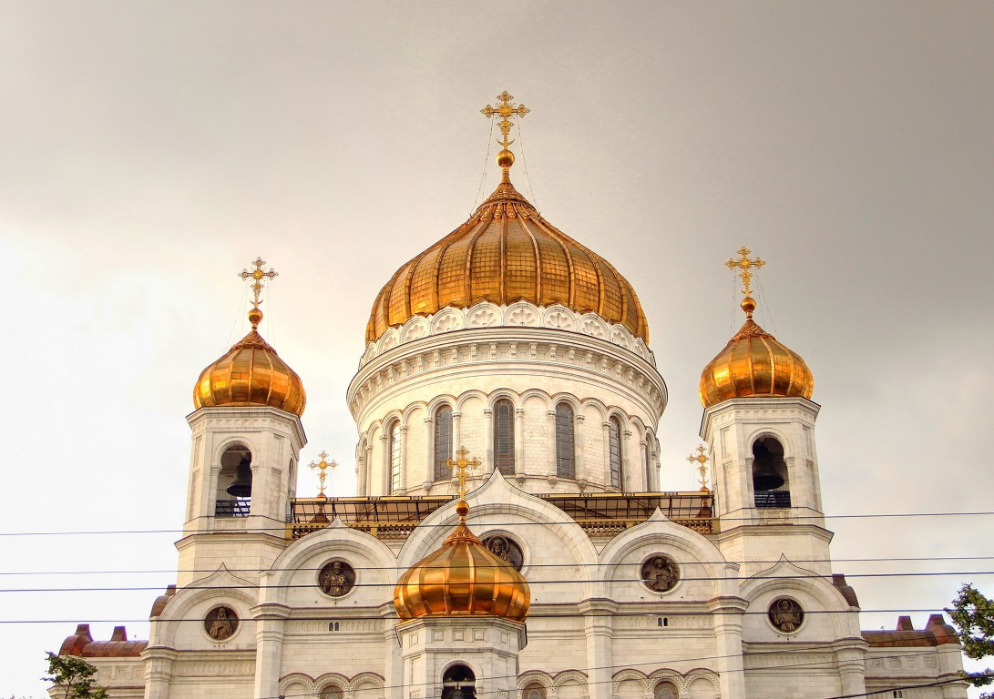 Хамовники. Кафедральный собор Рождества Христова (новый). архитектурные детали