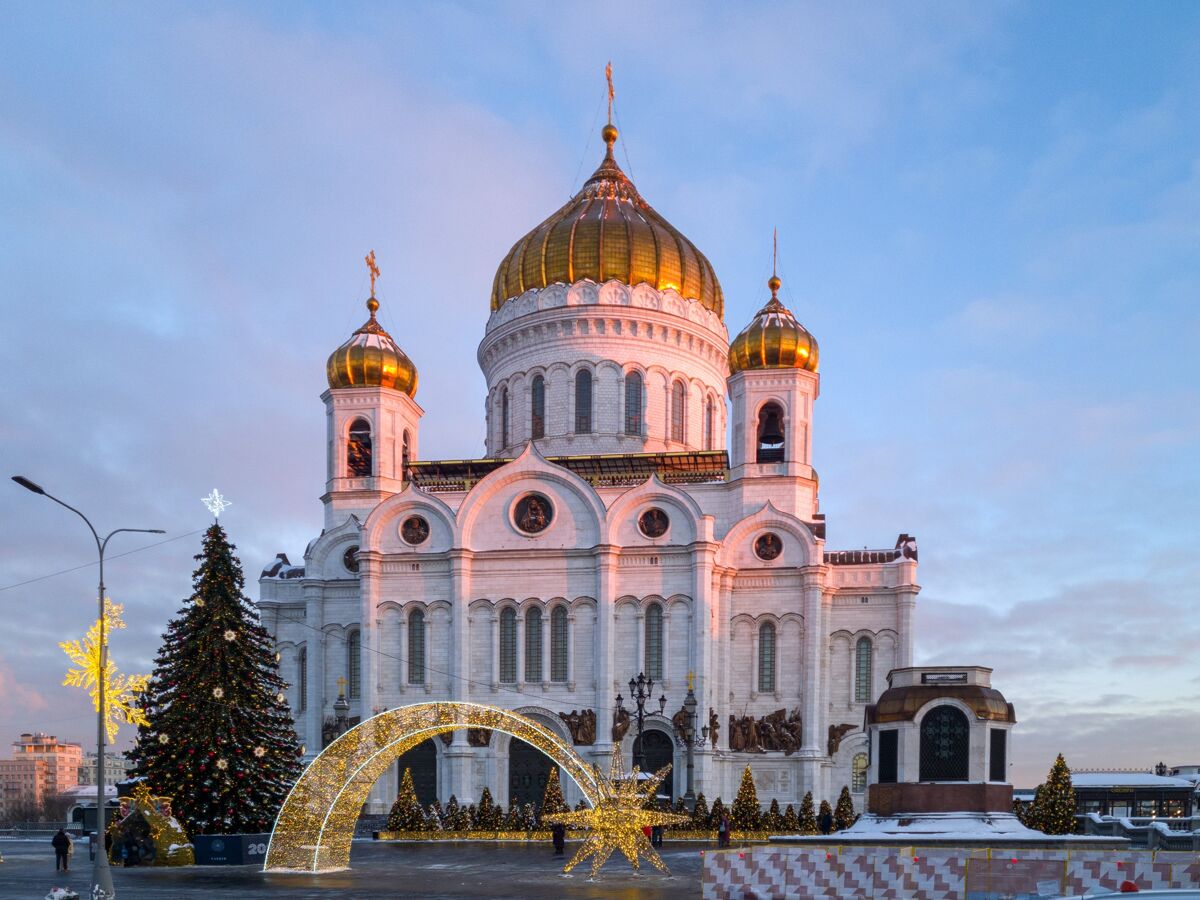 Кафедральный собор Рождества Христова (новый), Хамовники (Центральный административный округ (ЦАО), г. Москва). художественные фотографии