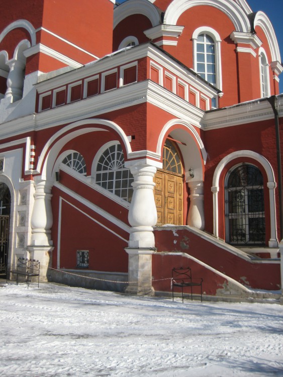 Аэропорт. Церковь Благовещения Пресвятой Богородицы в Петровском парке. архитектурные детали