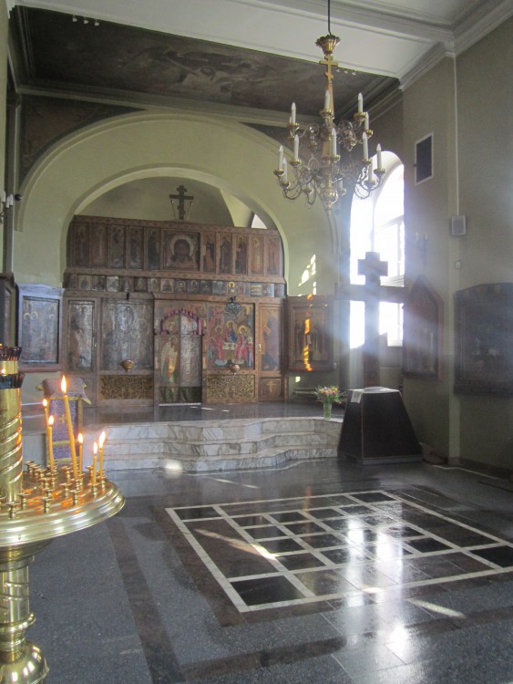 Церковь Благовещения Пресвятой Богородицы в Петровском парке, Аэропорт (Северный административный округ (САО), г. Москва). интерьер и убранство