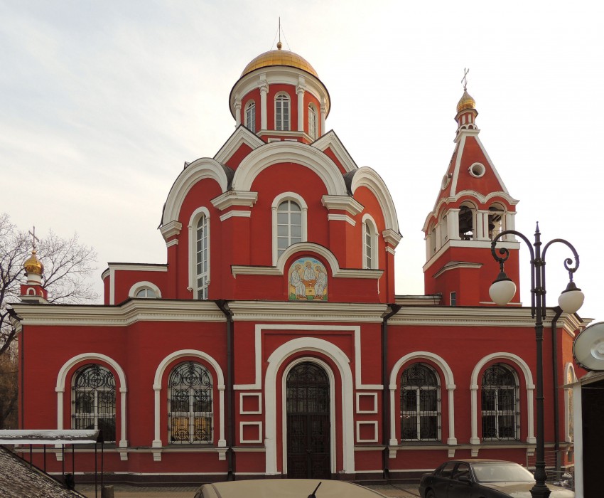 Церковь Благовещения Пресвятой Богородицы в Петровском парке, Аэропорт (Северный административный округ (САО), г. Москва). фасады